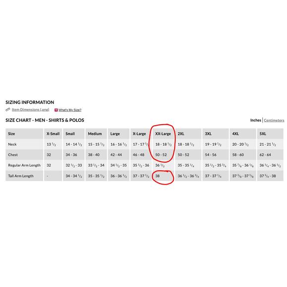 Land's End Big Casual Button Down Maroon Cotton Shirt | Men's XXL/T - Picture 15 of 15